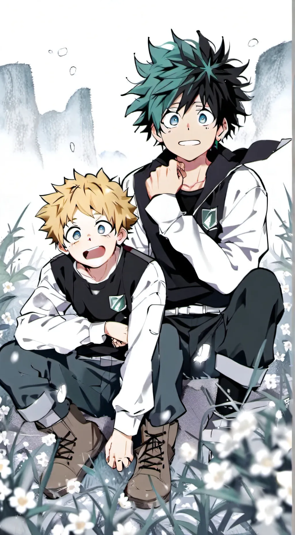 ai character: mha background