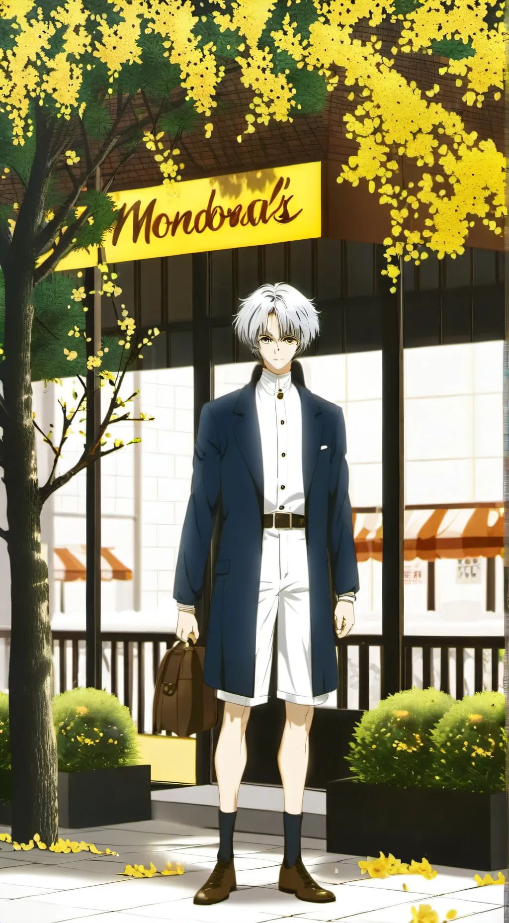 ai character: McDonald’s sim background