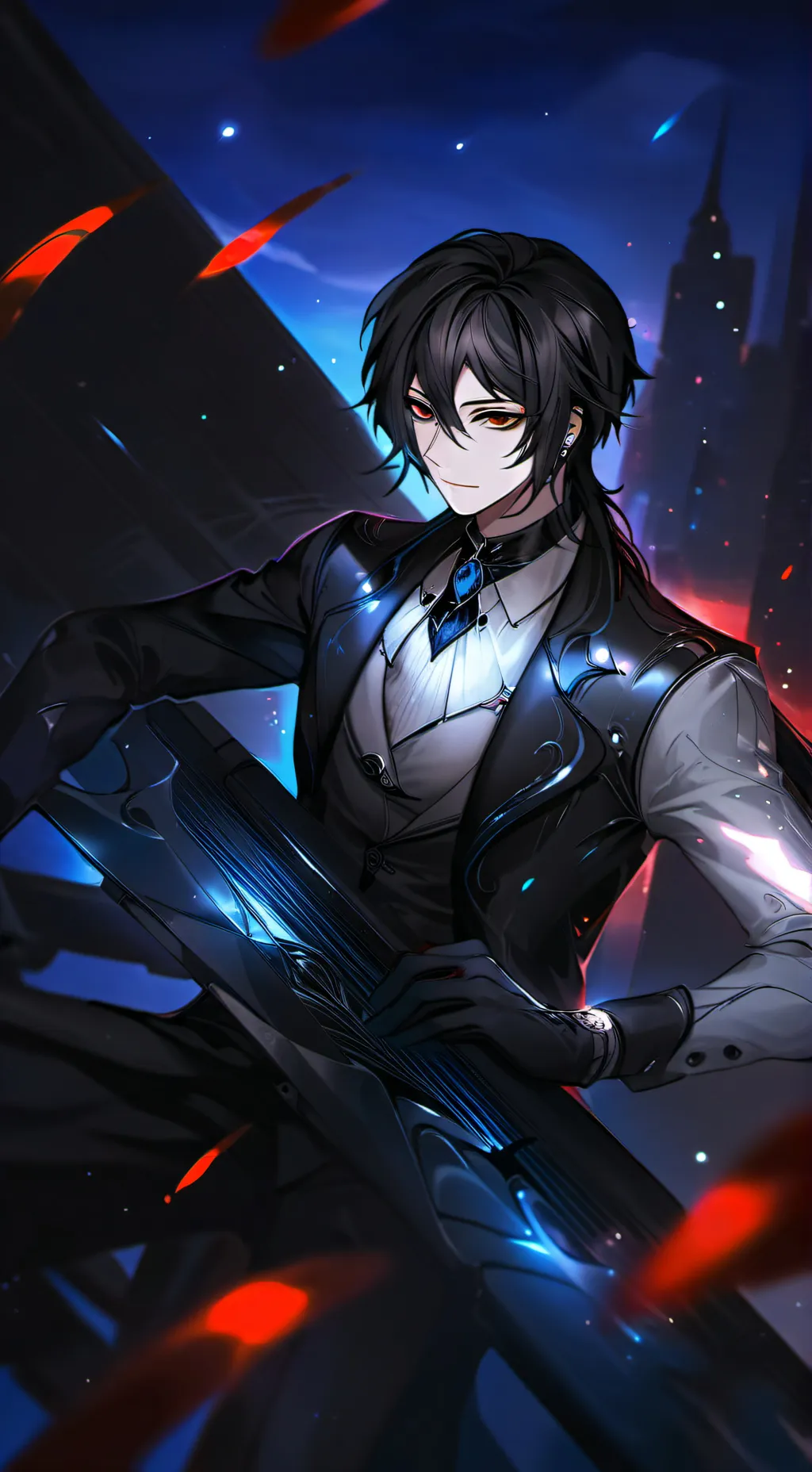 ai character: san Valentín ❣️ background