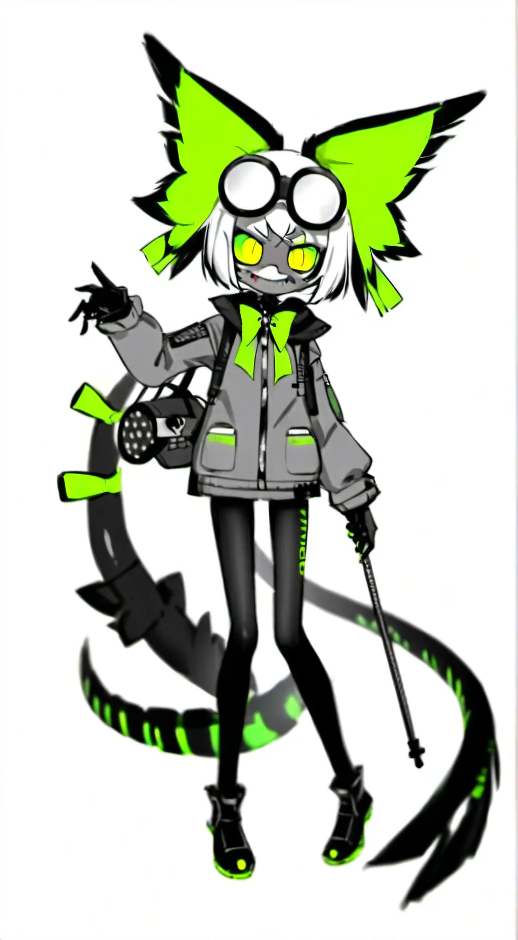 ai character: twisted vee background