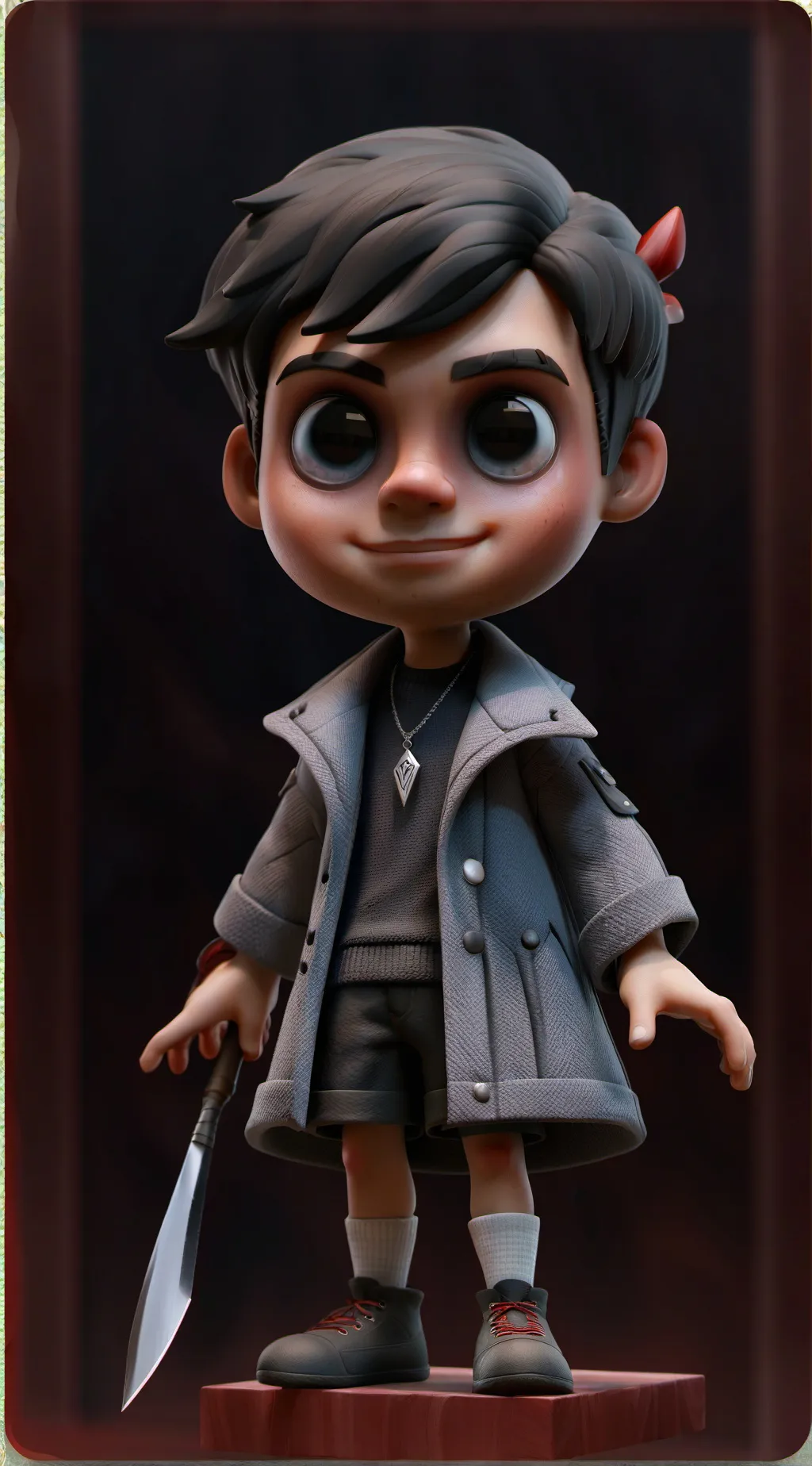 ai character: Fishy background