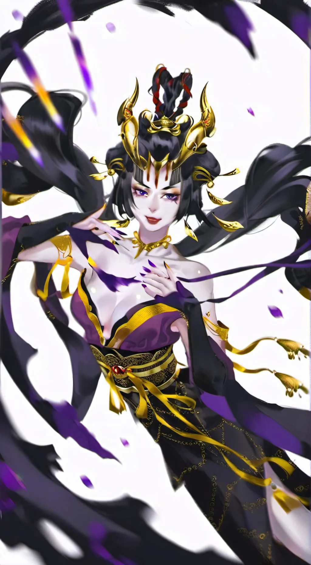 ai character: Lilithmon background