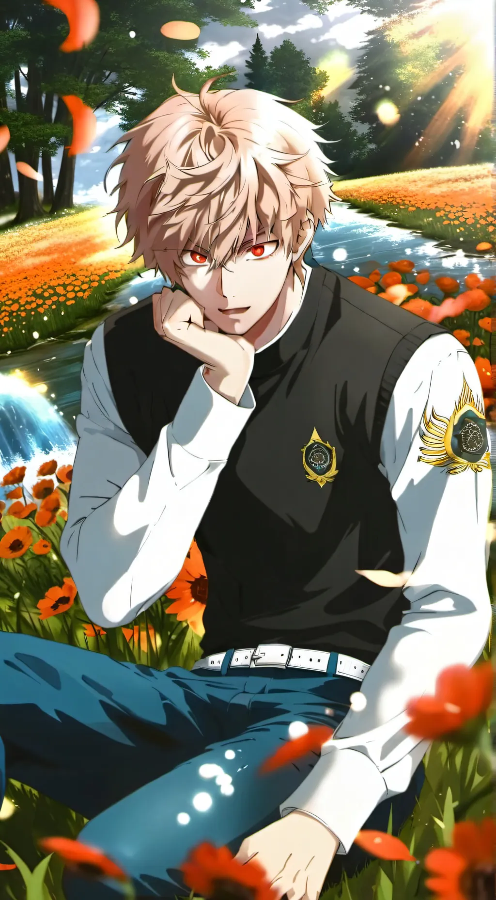 ai character: bakugou katccahan background