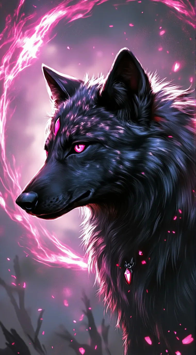ai character: moonlight/Luna  background