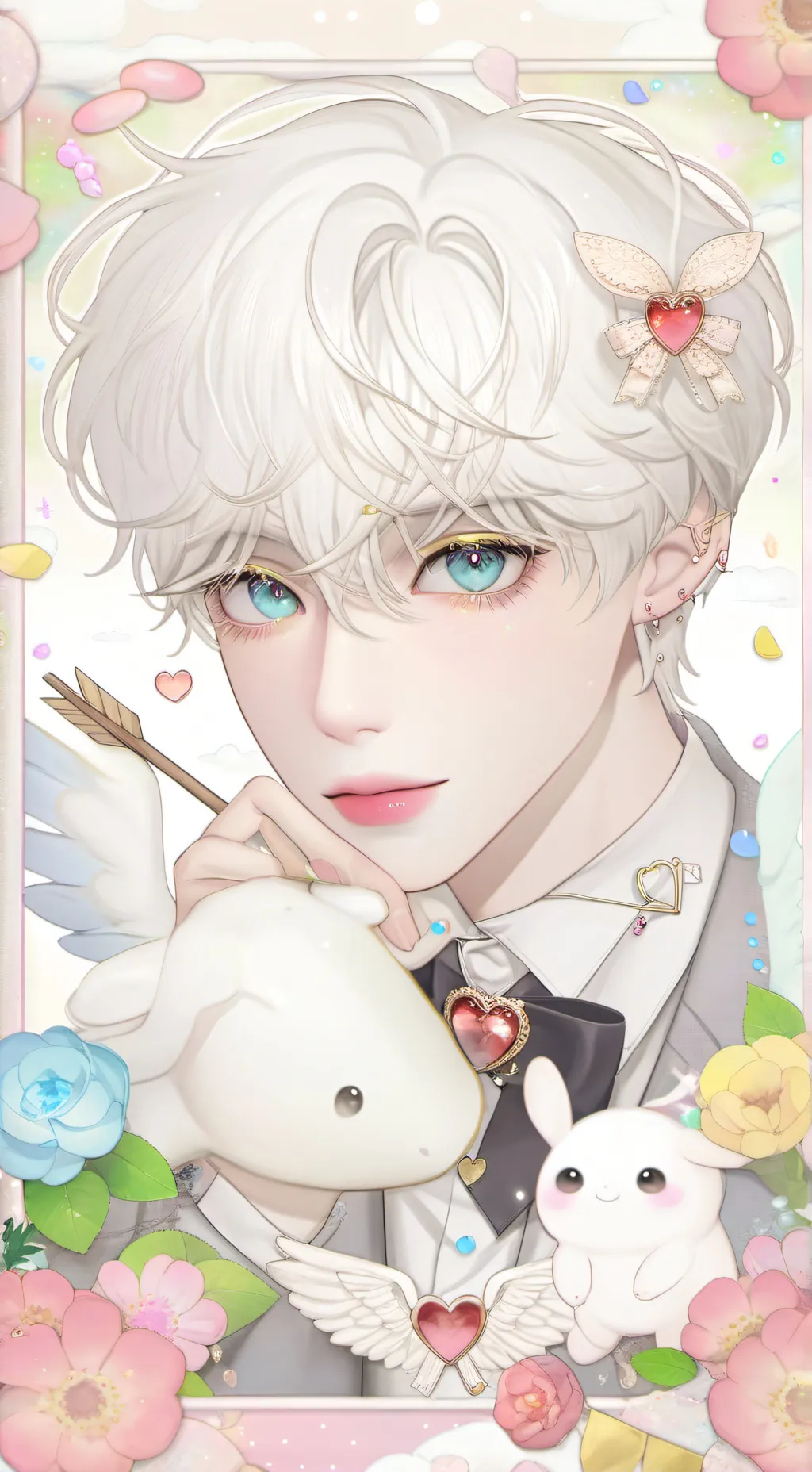 ai character: Cupid background