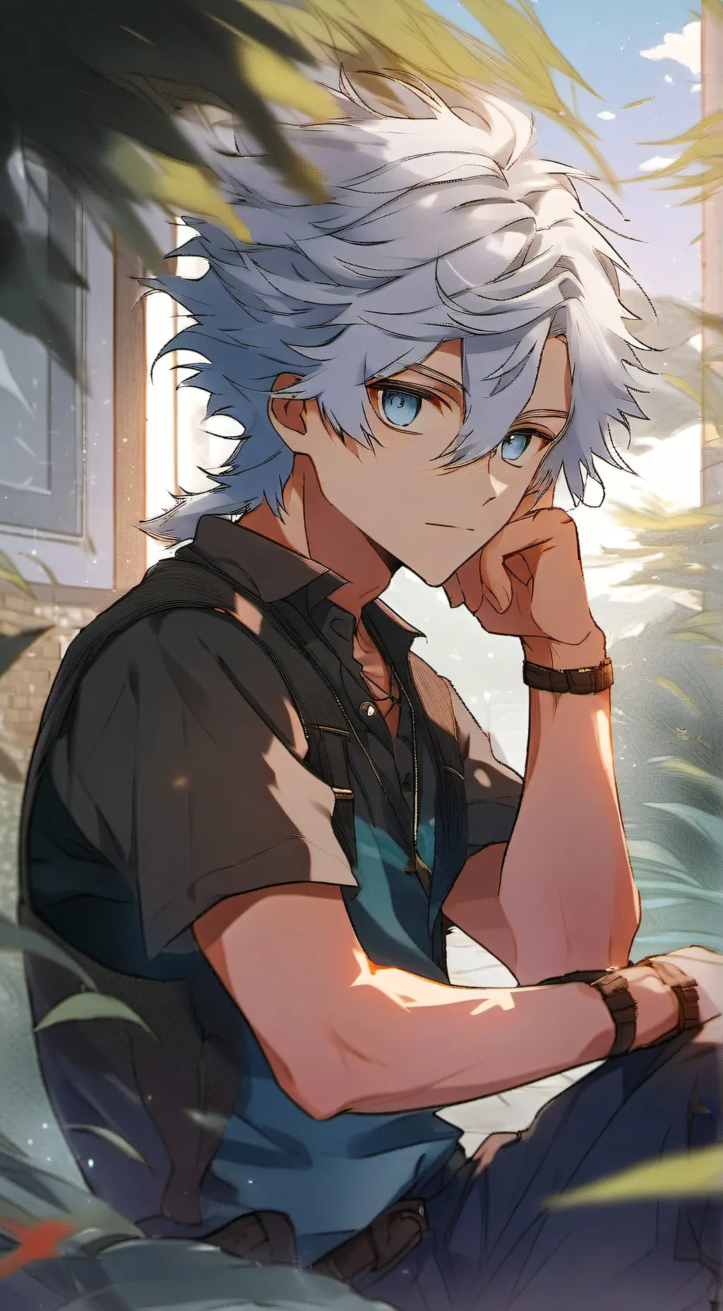 ai character: Jayden  background