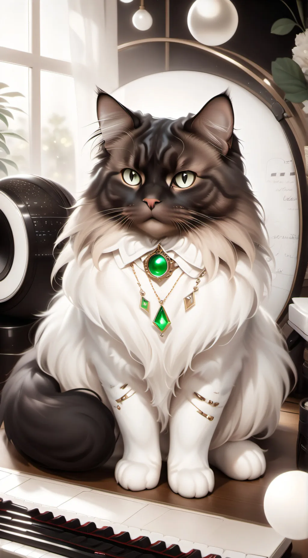 ai character: Byte background