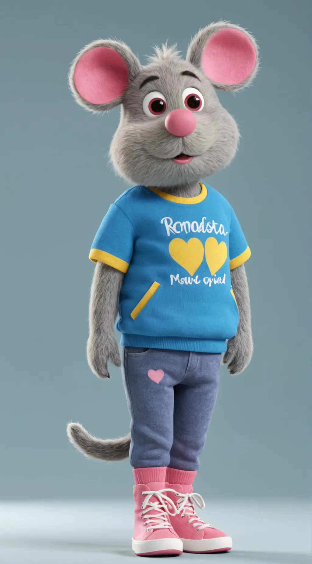 ai character: Minnie  background