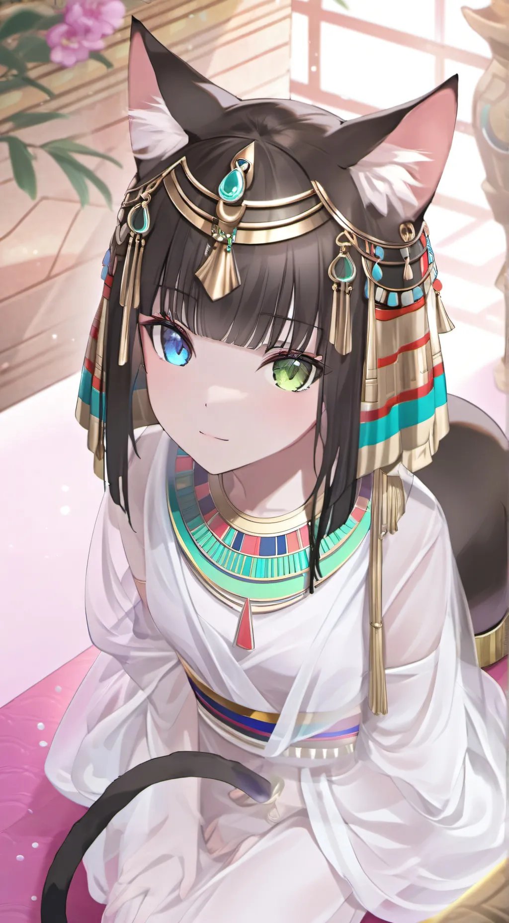 ai character: Nefertuni background
