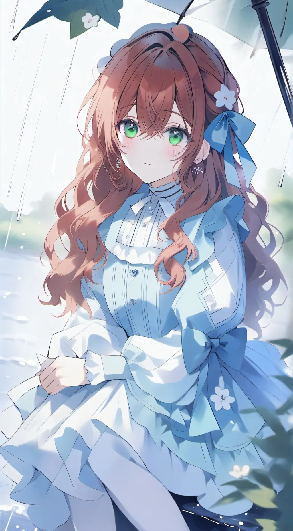 ai character: |•~HH CHRISTMAS~•| background