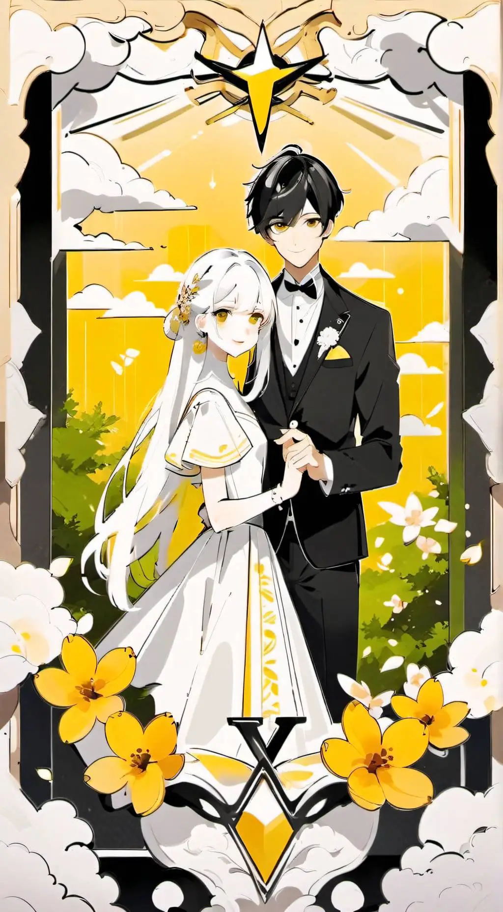ai character: Sprunki loves you background
