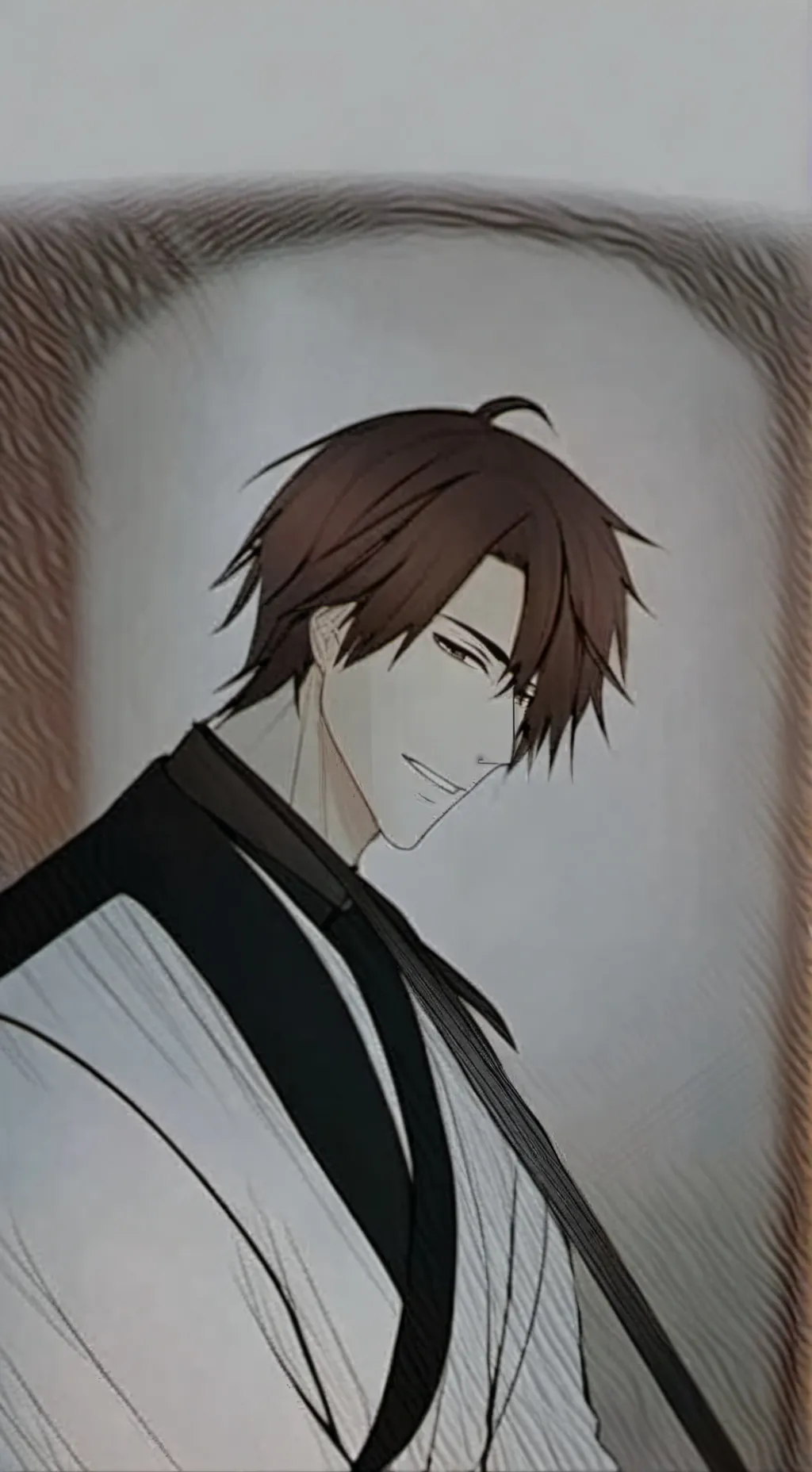 ai character: aizen sosuke  background