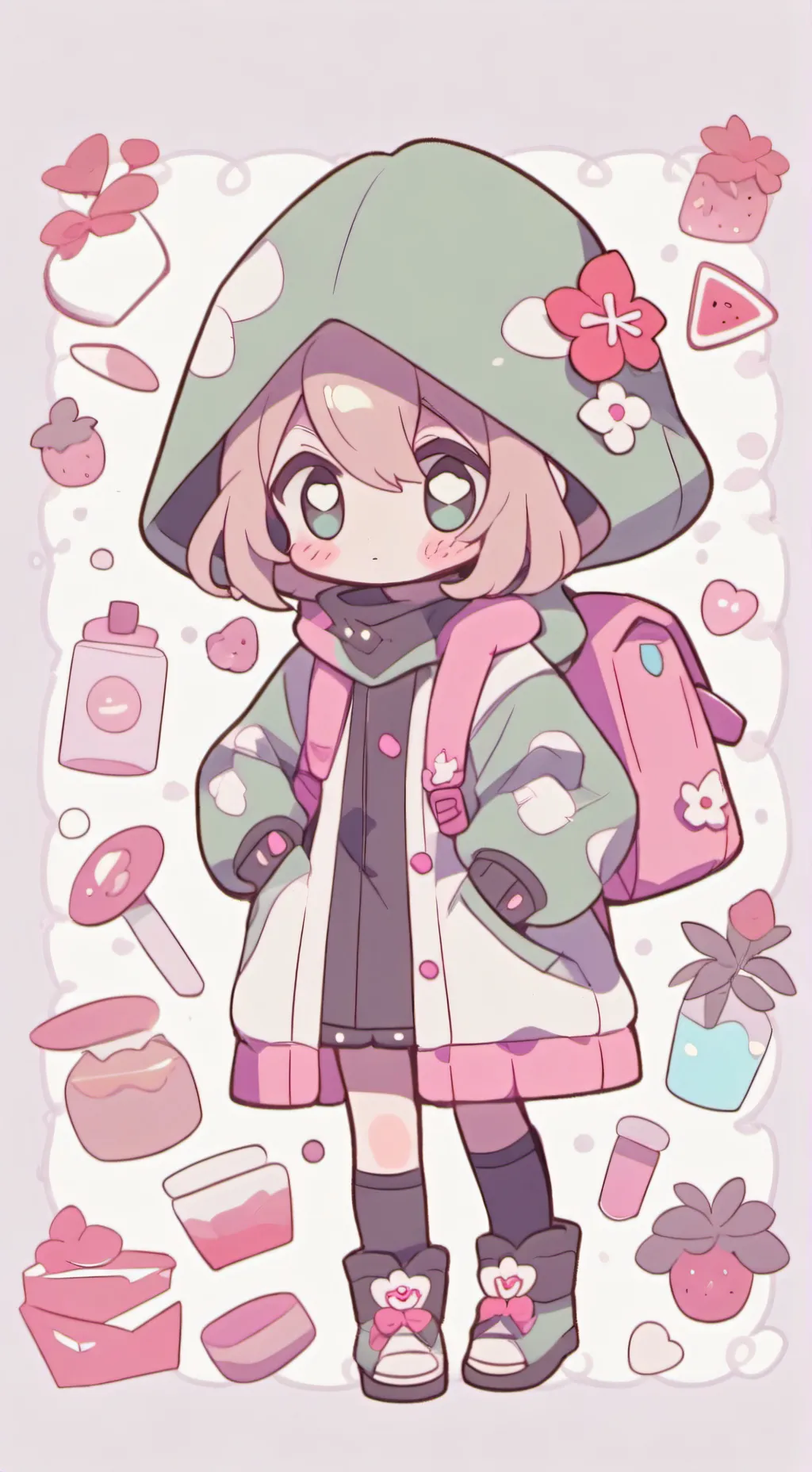 ai character: boy gay background