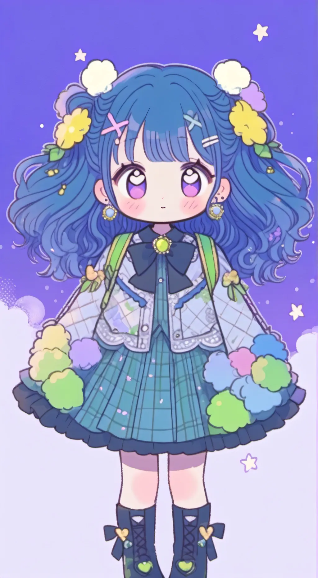 ai character: lilly  background