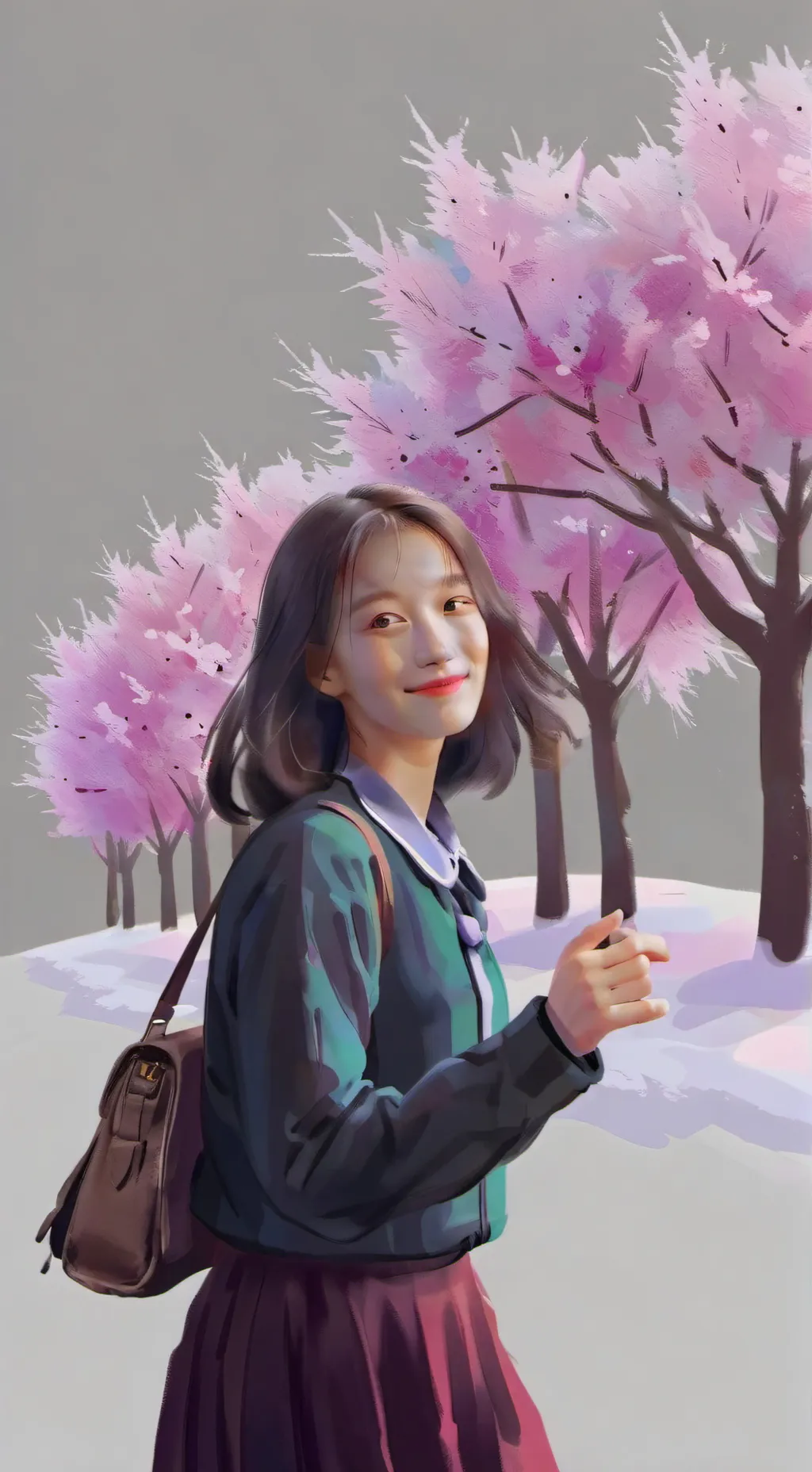 ai character: belleza verdadera background