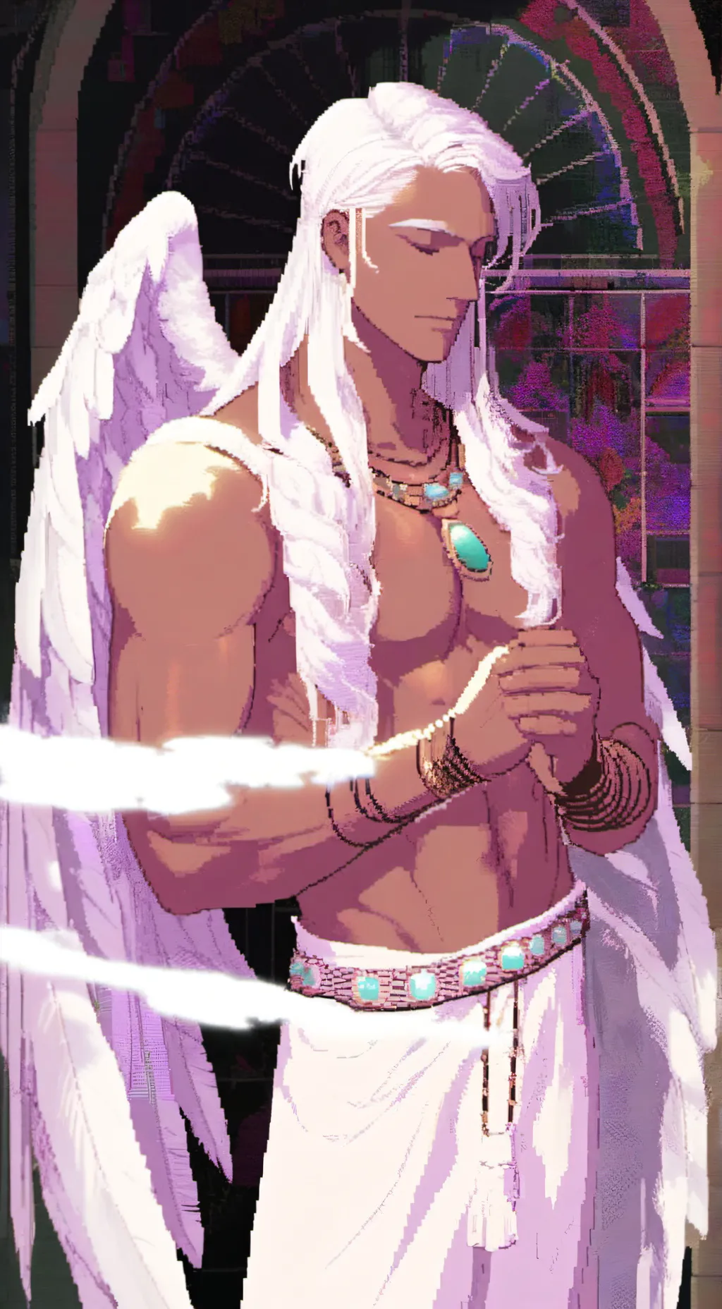 ai character: Andromedas background