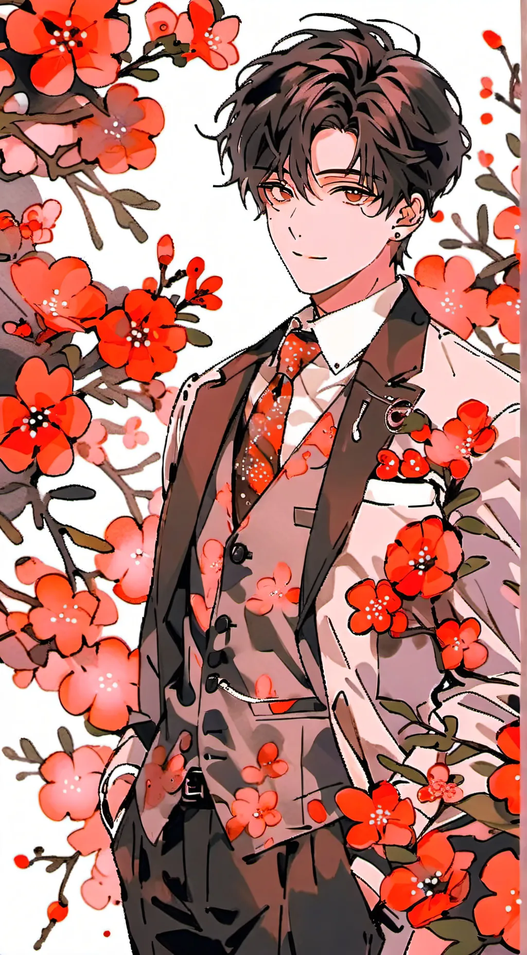 ai character: fern background