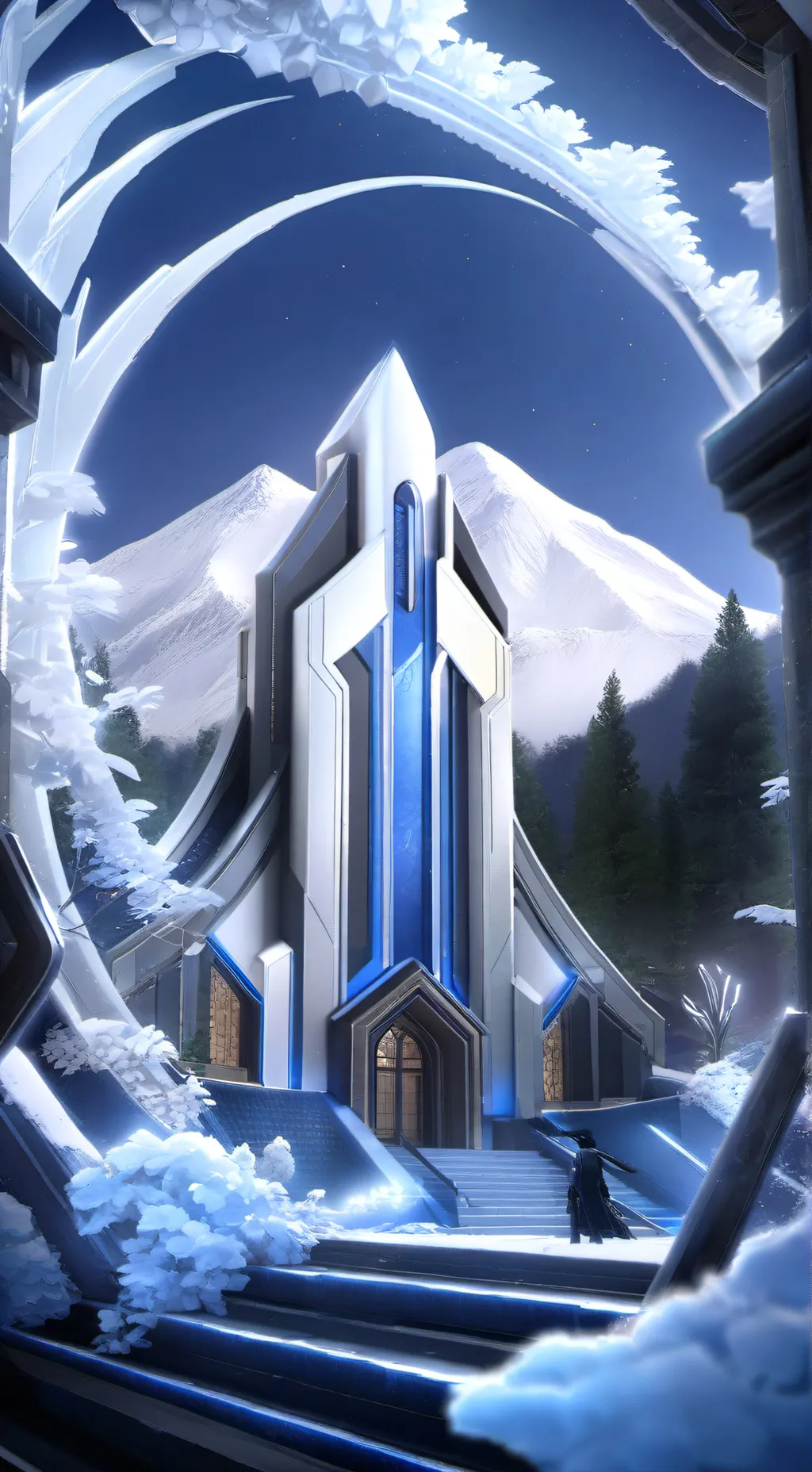 ai character: PARA USTEDES background