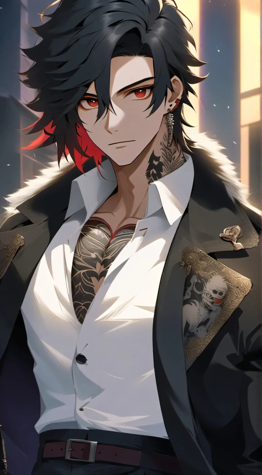 ai character: 🔺 Zane 🔺 background