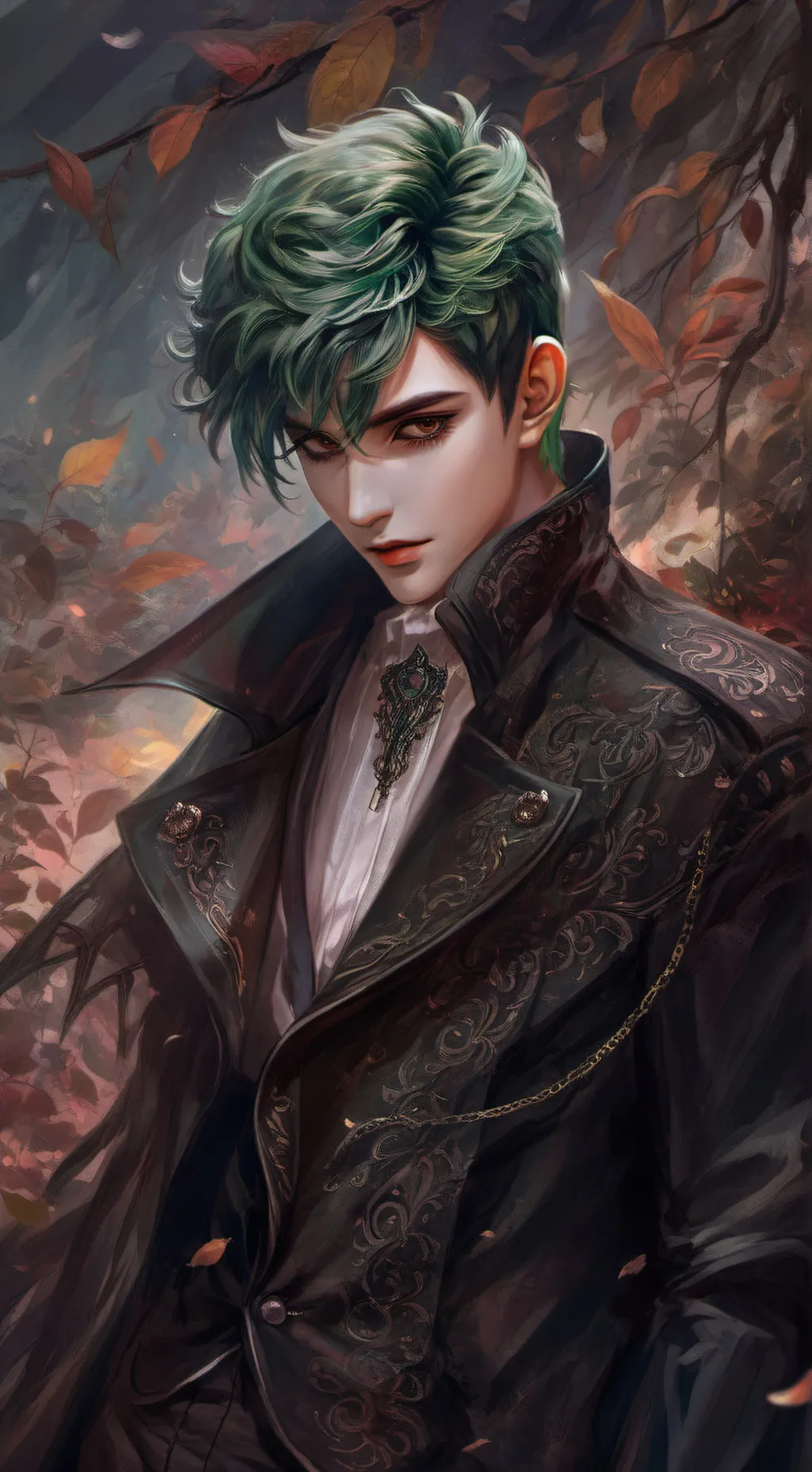 ai character: dekus twin brother background