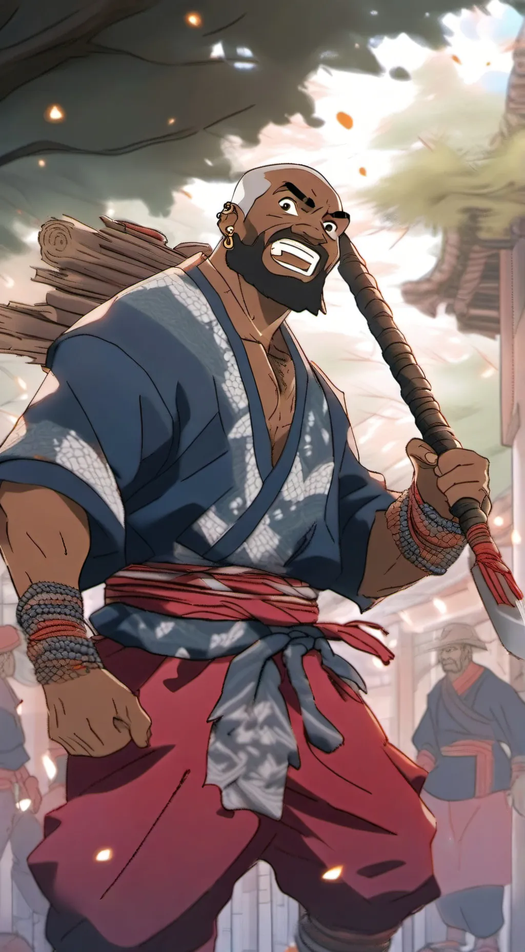 ai character: el bagabundo background
