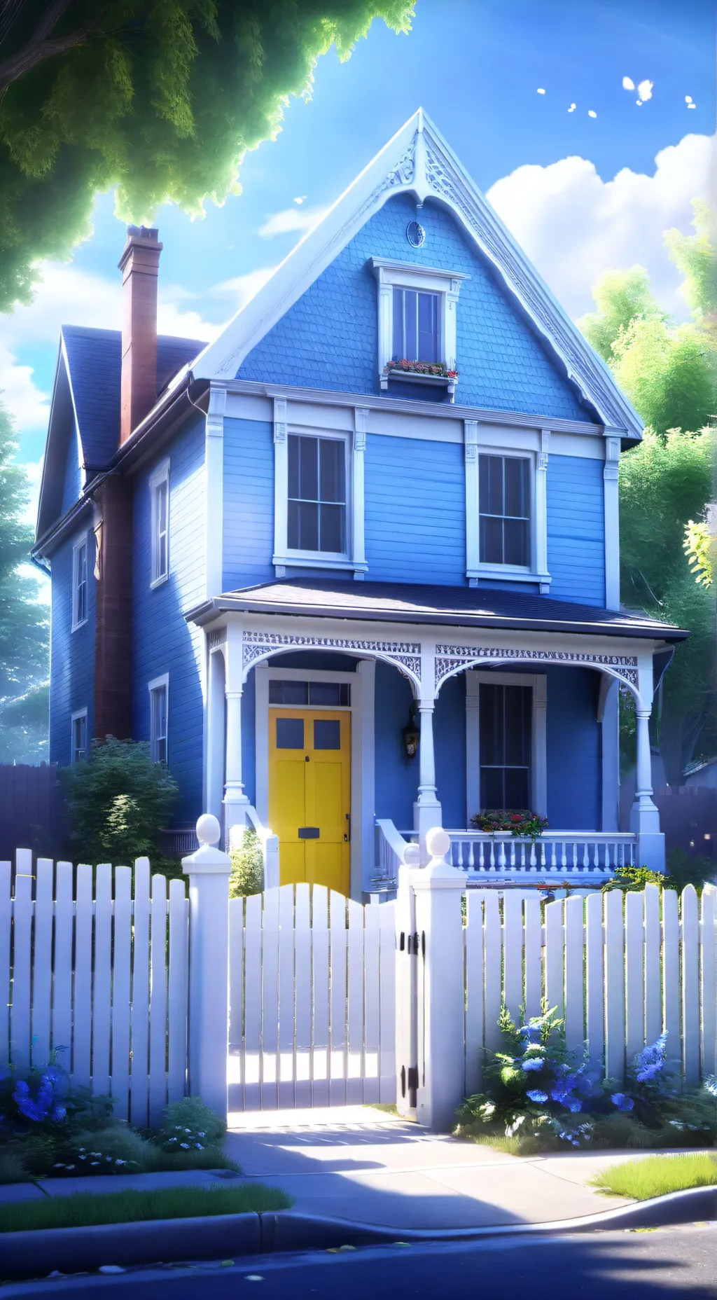 ai character: The Domener's home background