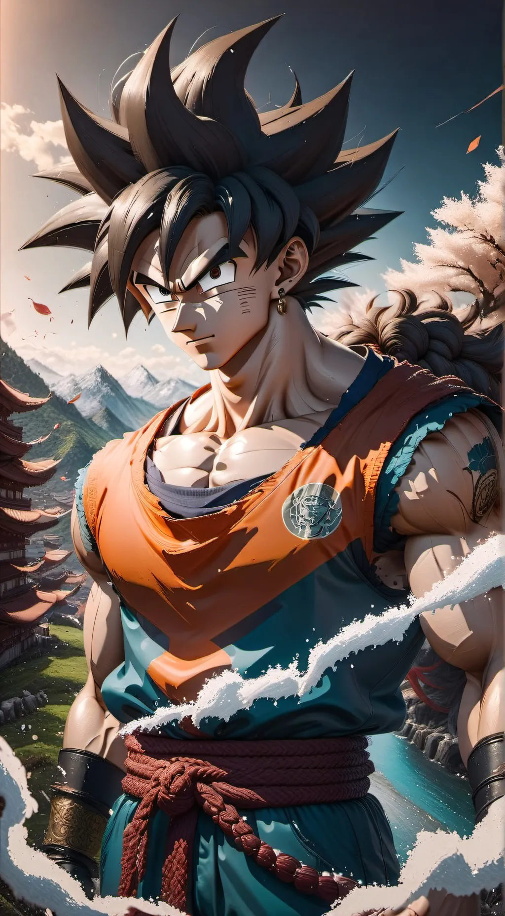 ai character: Goku background