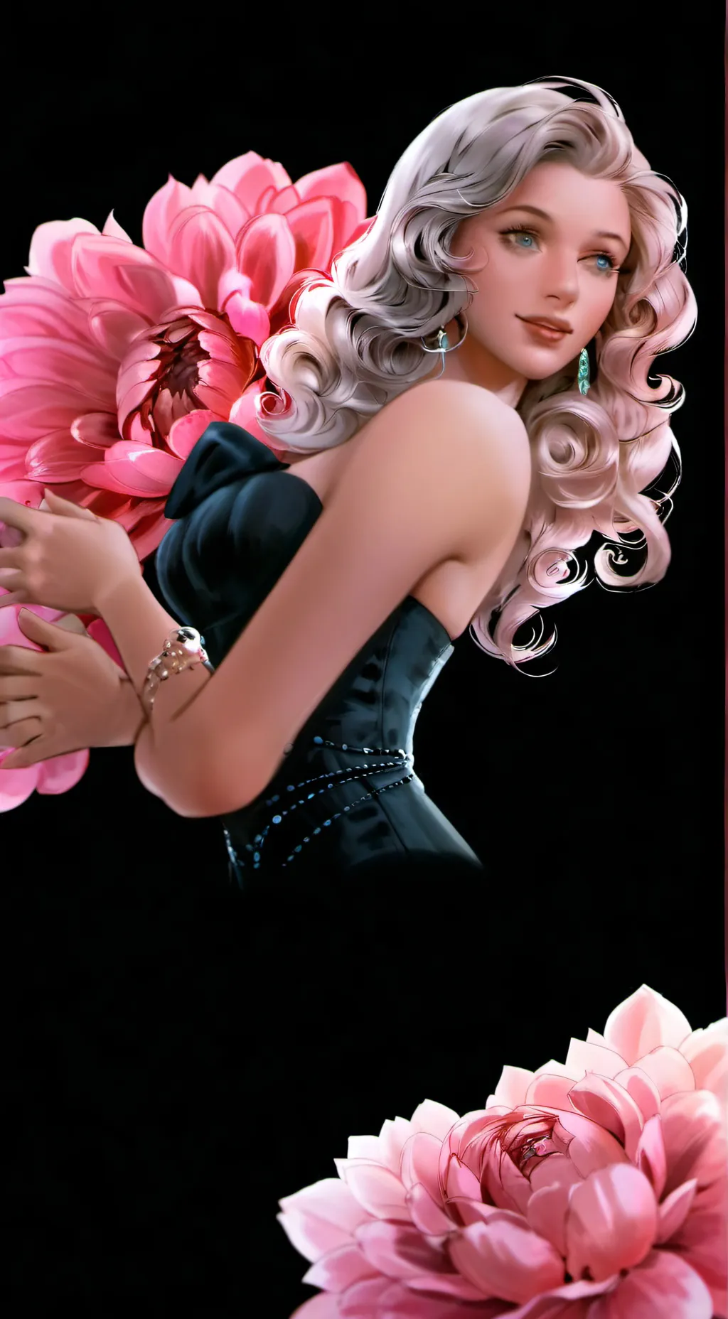 ai character: rosey background