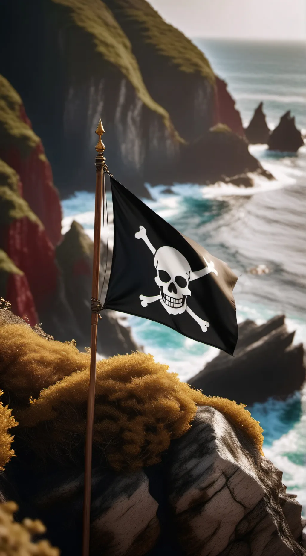 ai character: One Piece world background