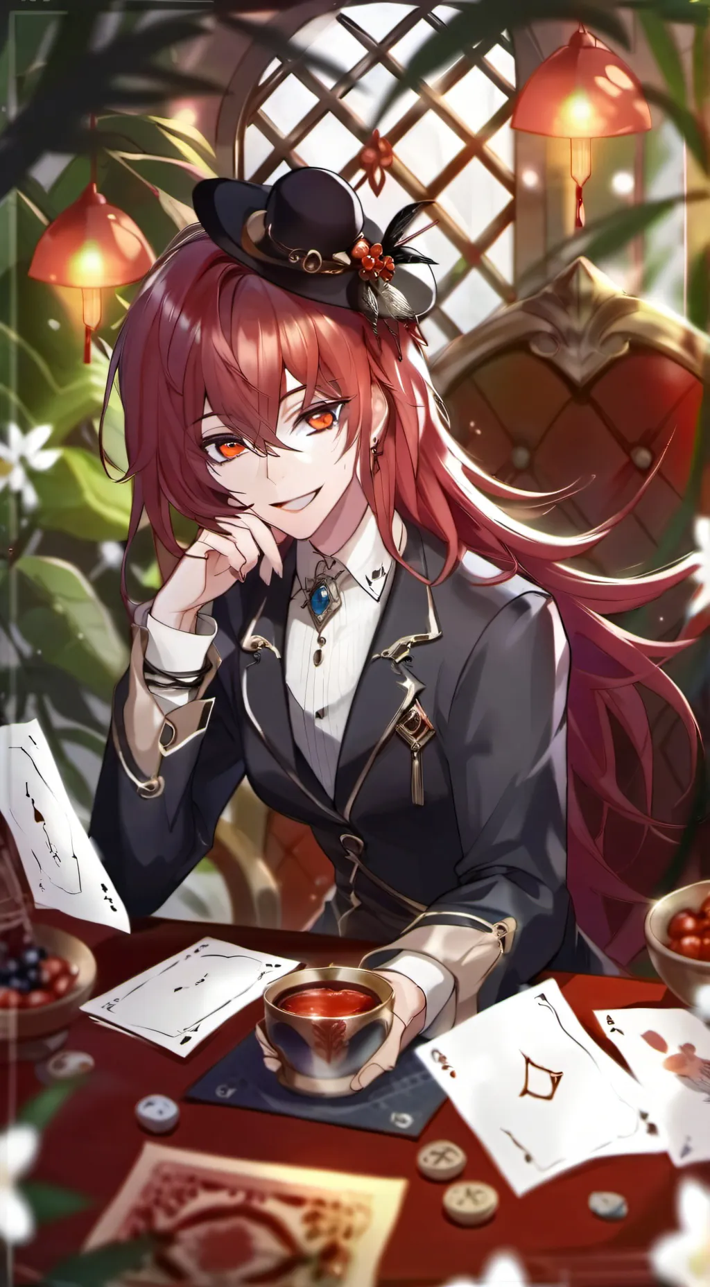 ai character: Аврора background