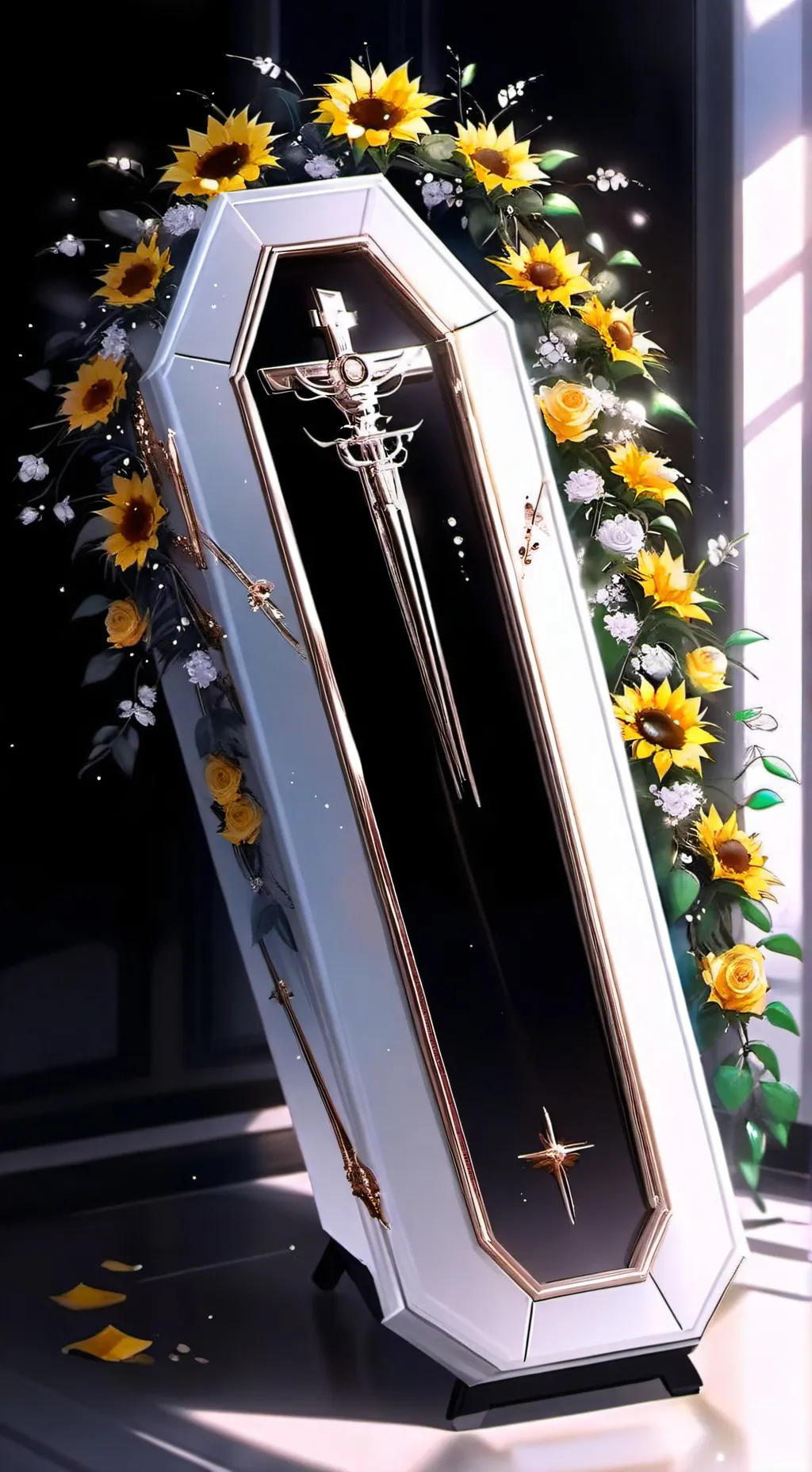 ai character: ⚰️USA's funeral⚰️ background