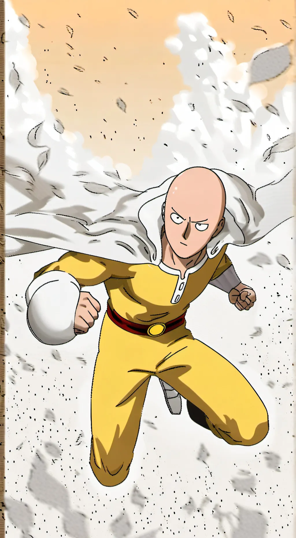 ai character: one punch man background