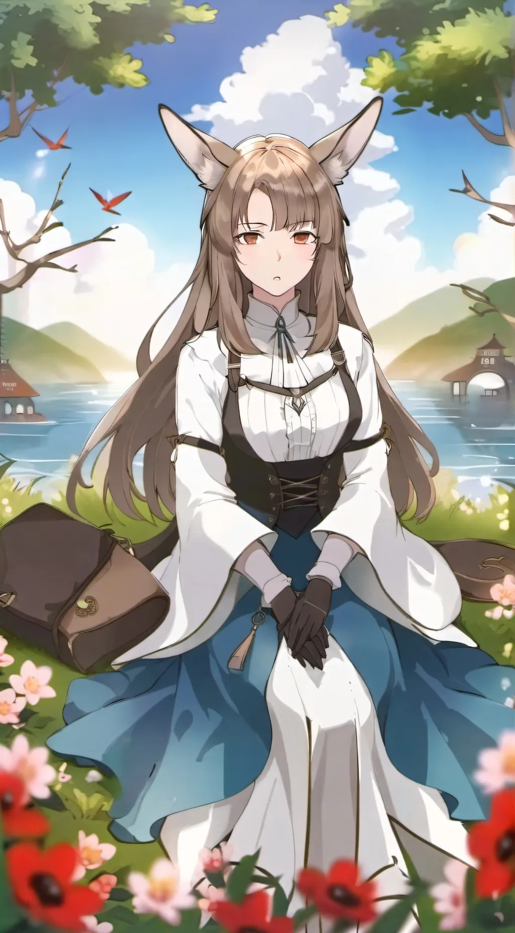 ai character: Hannah Tales (❤️) background