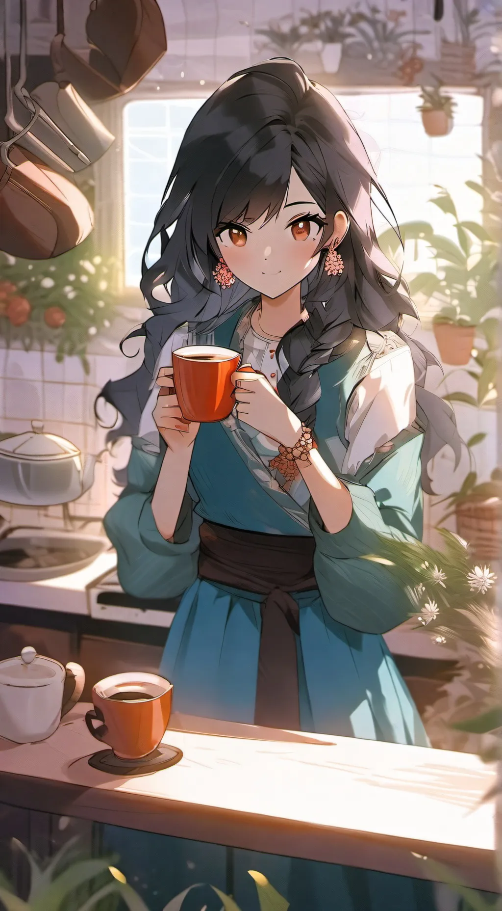 ai character: Melissa  background