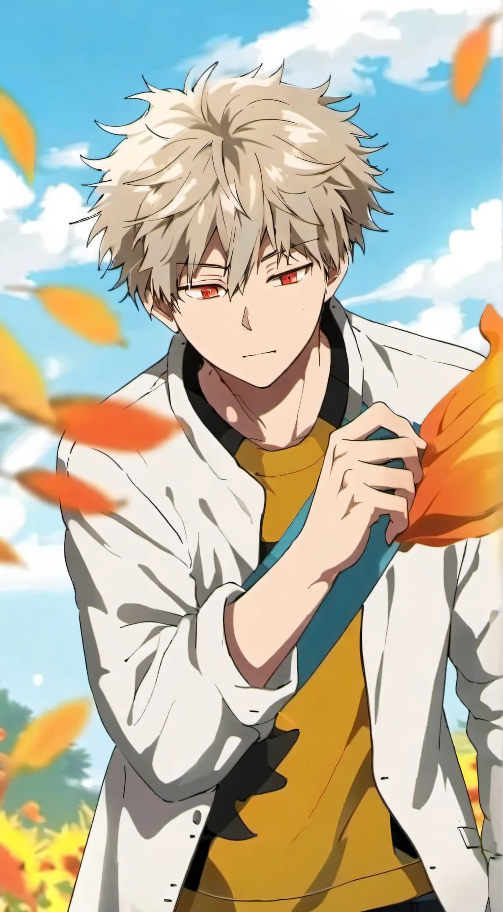 ai character: Bakugo  background