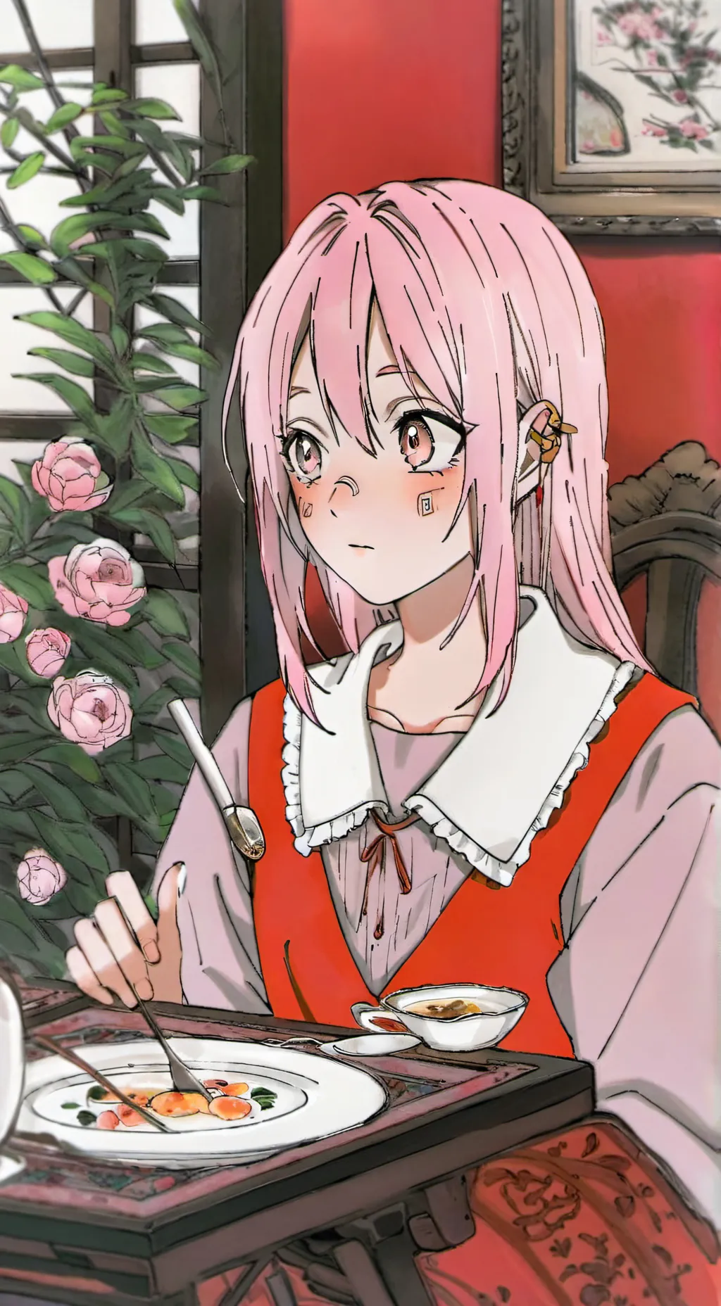 ai character: Sanemi 🤍 background