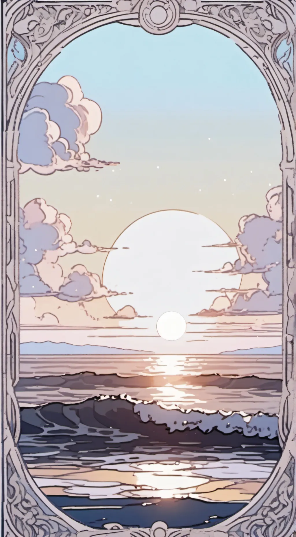 ai character: Luna background