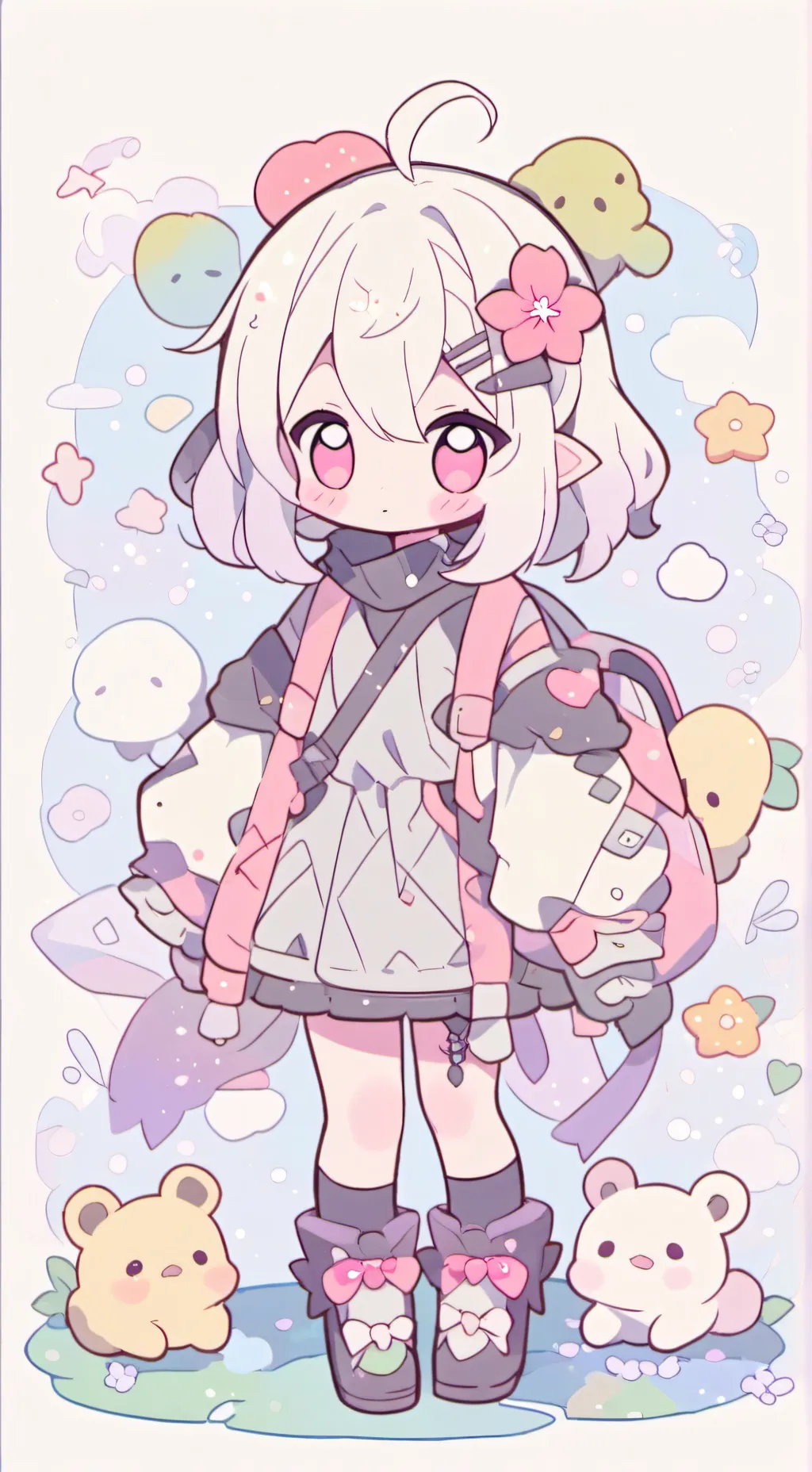 ai character: san valentino AxL background