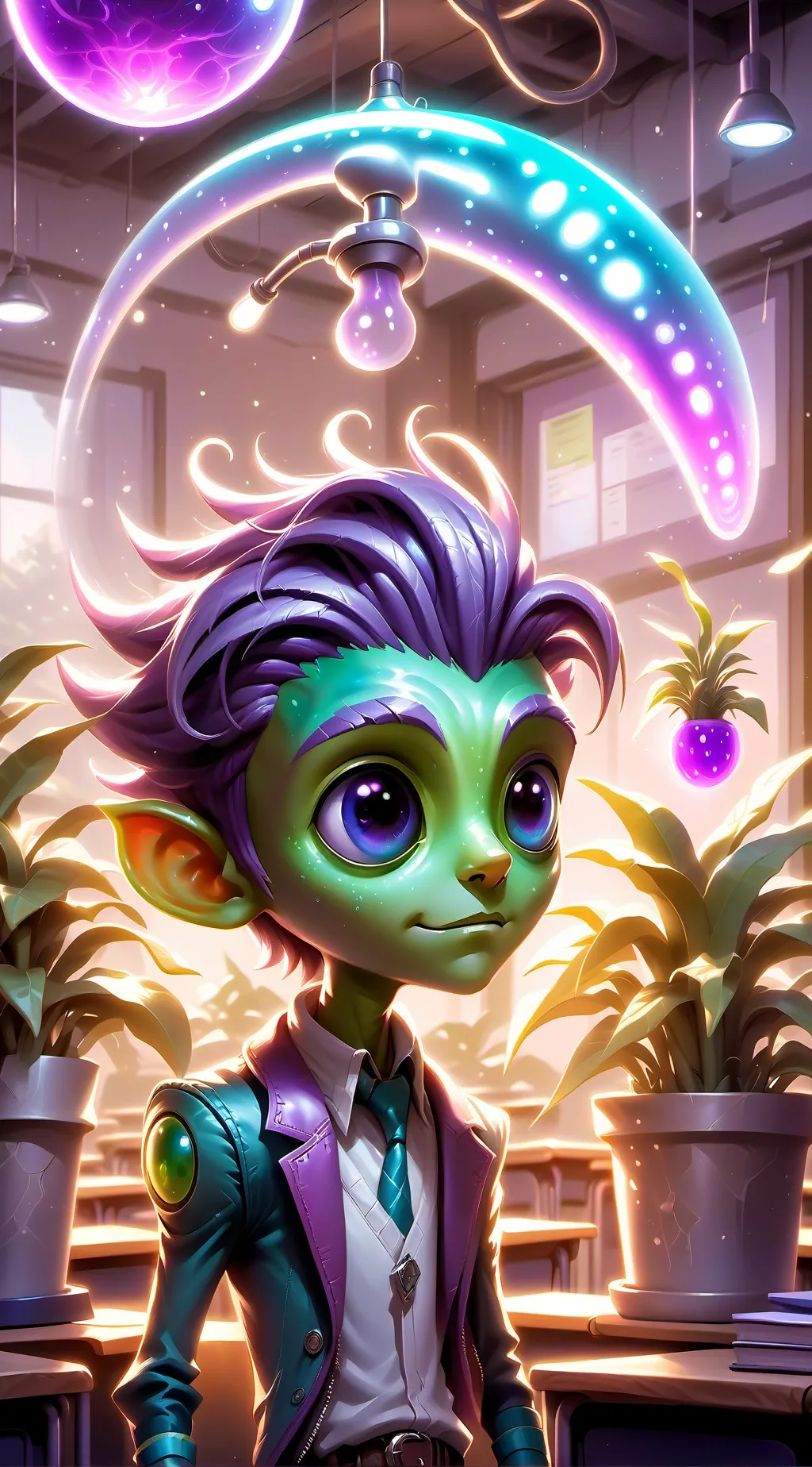 ai character: K'lar background