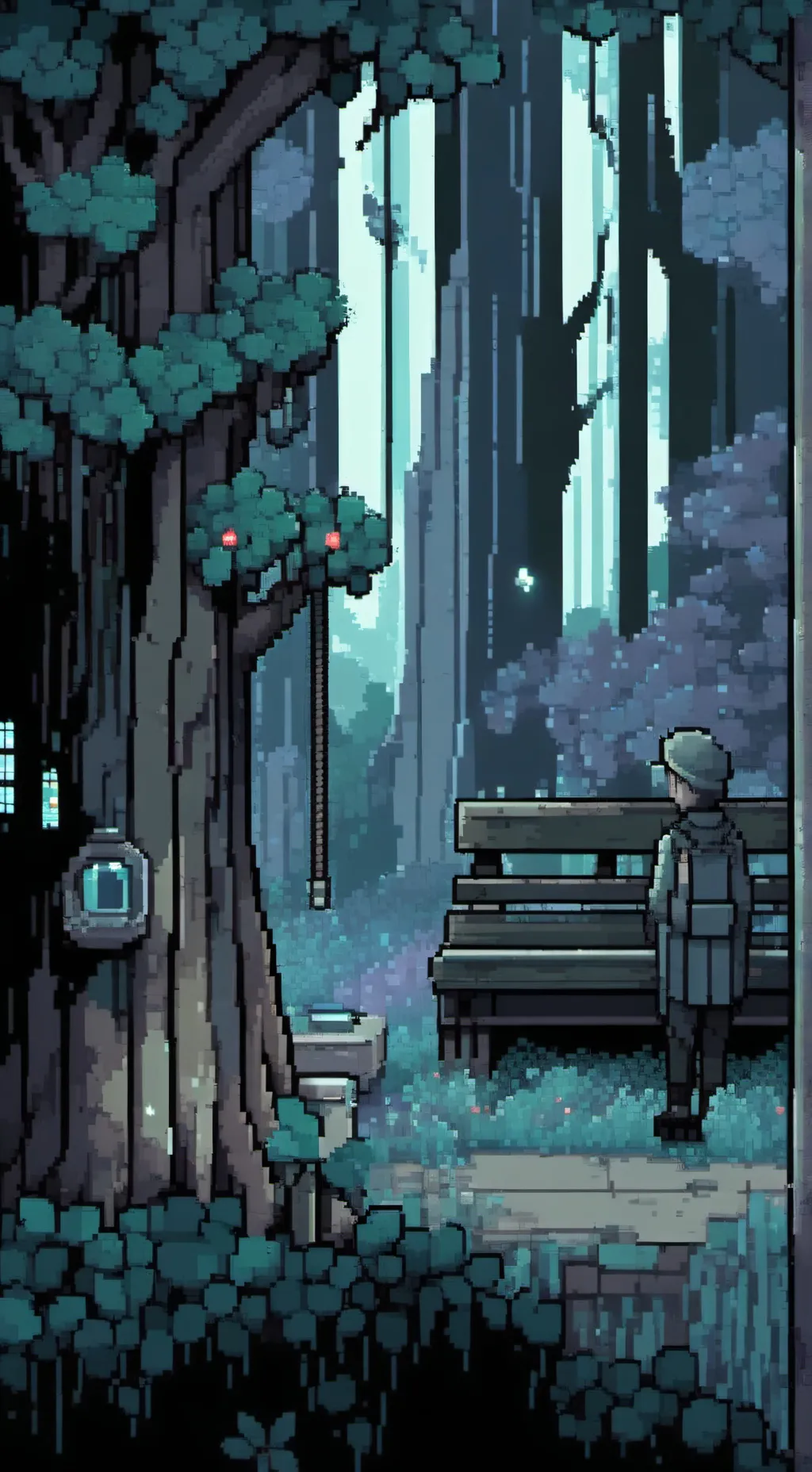 ai character: Sprout x cosmo  background