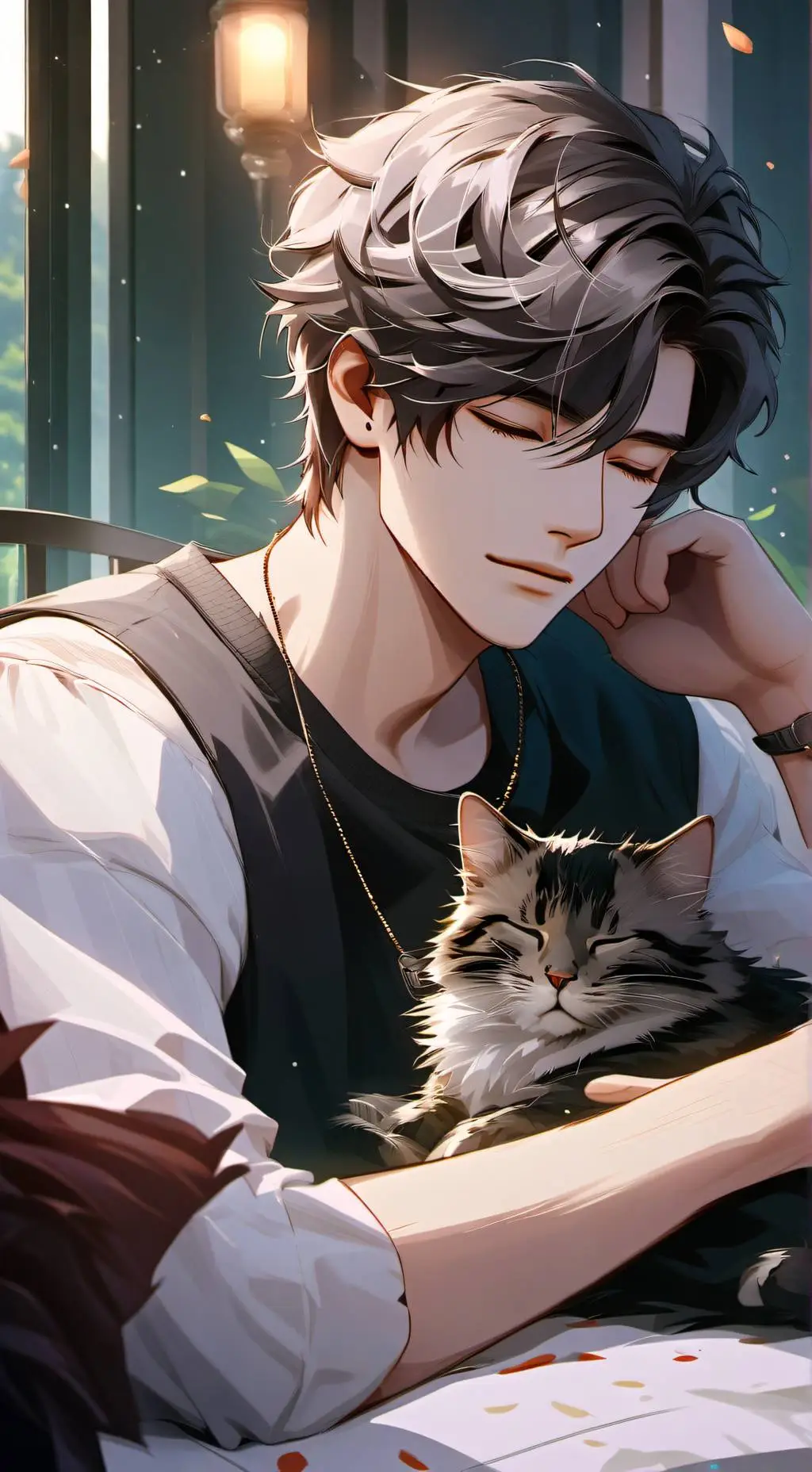 ai character: Маркус background