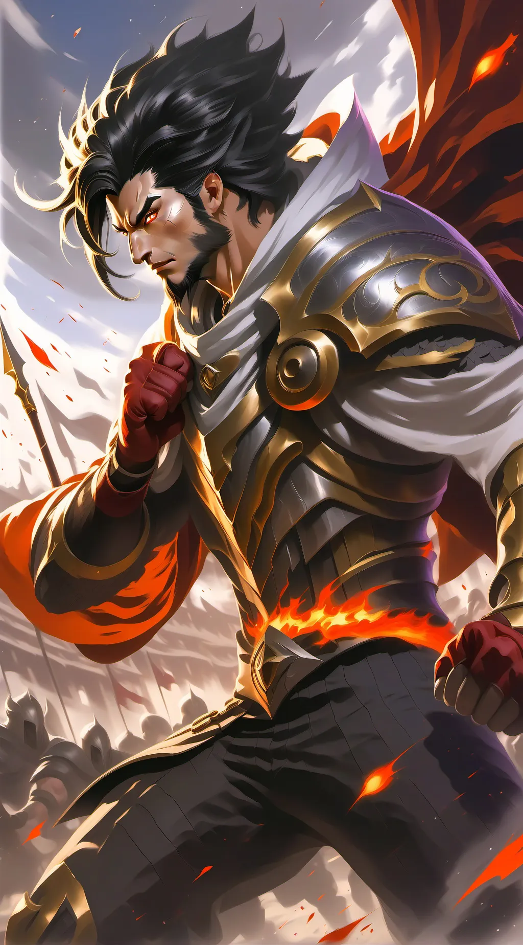 ai character: Dragio background