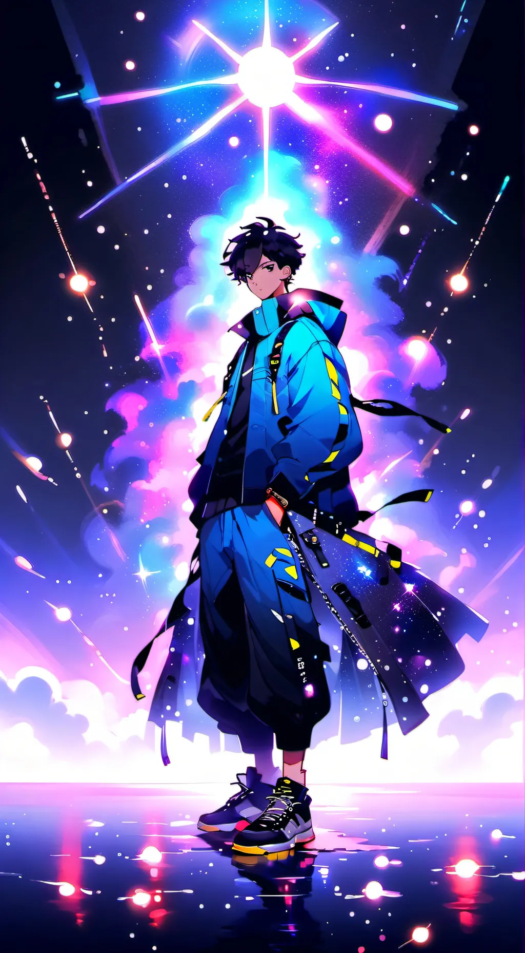 ai character: Kevin  background