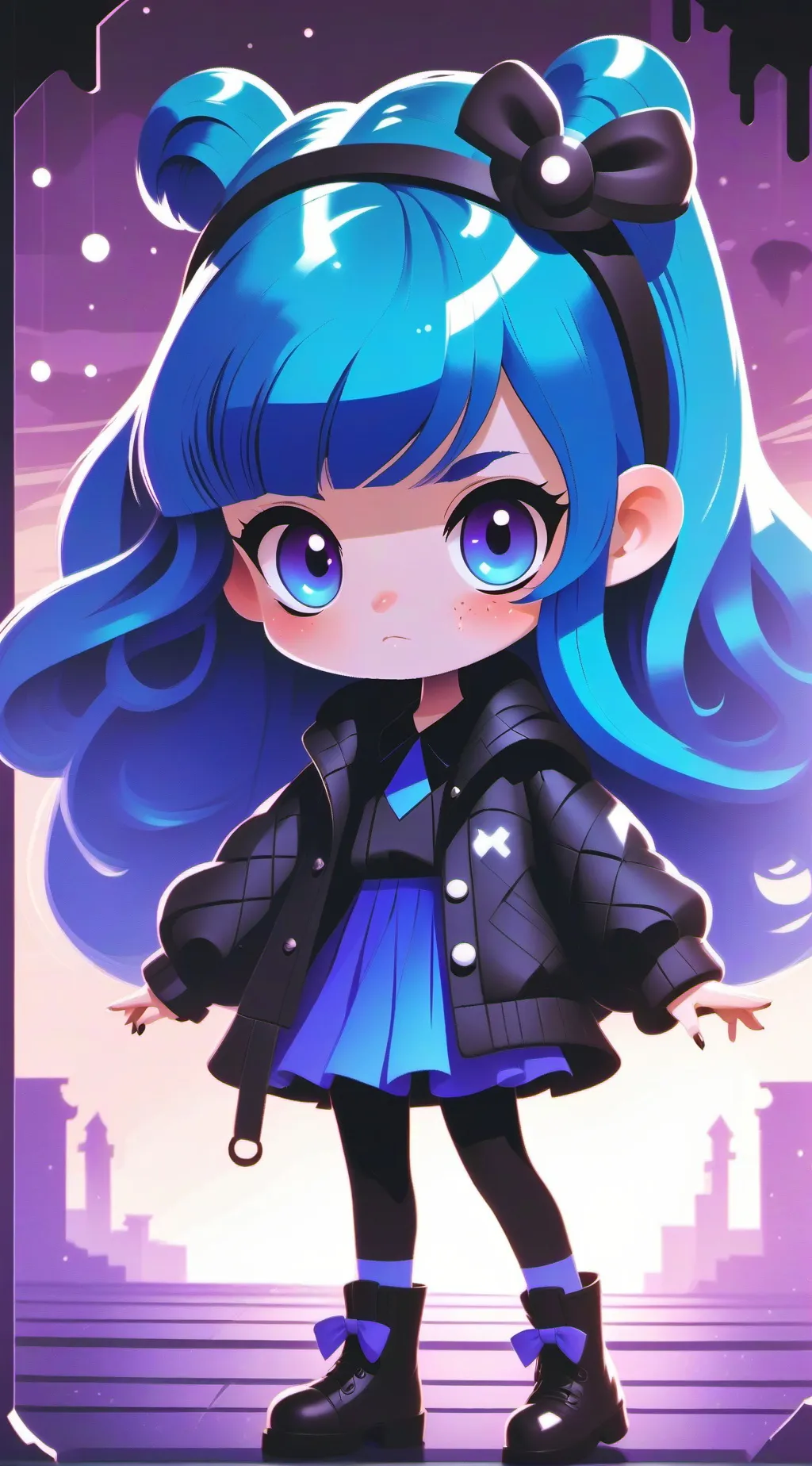 ai character: Mei Mei Jjk background