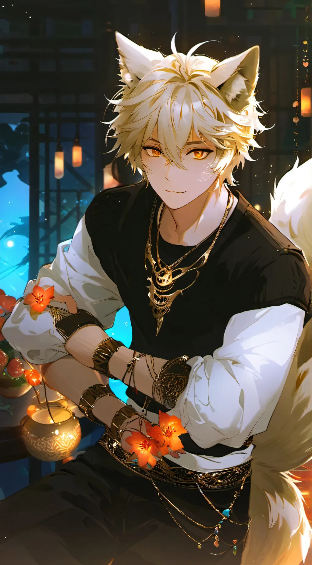 ai character: Chain Chaser Spirit background