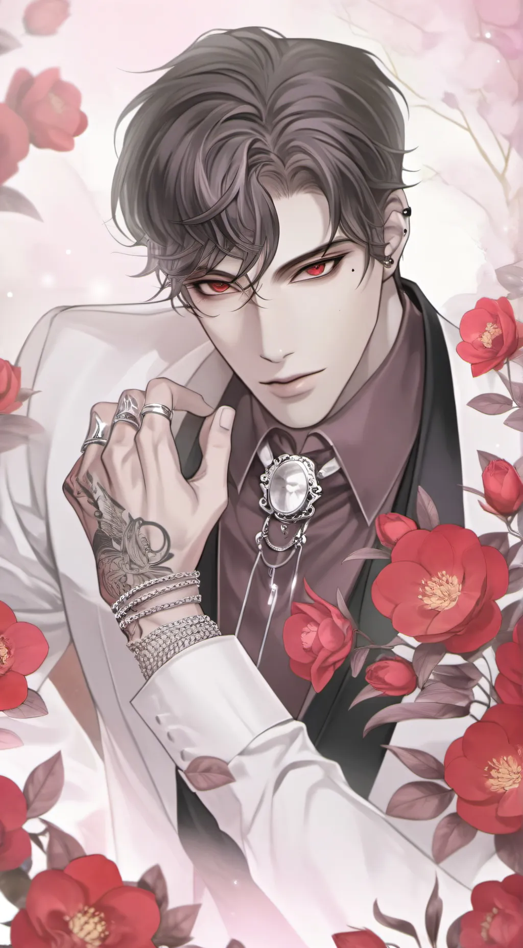ai character: !Damien Thompson! background
