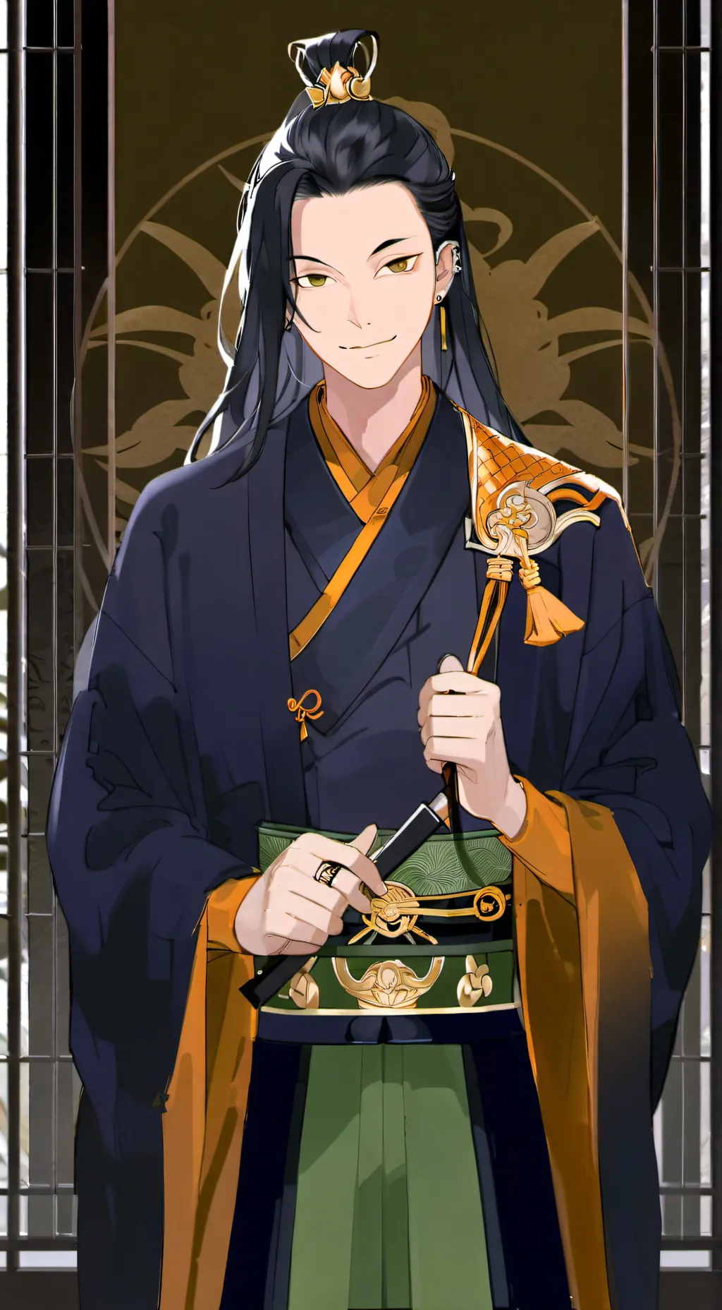 ai character: Suguru Geto background