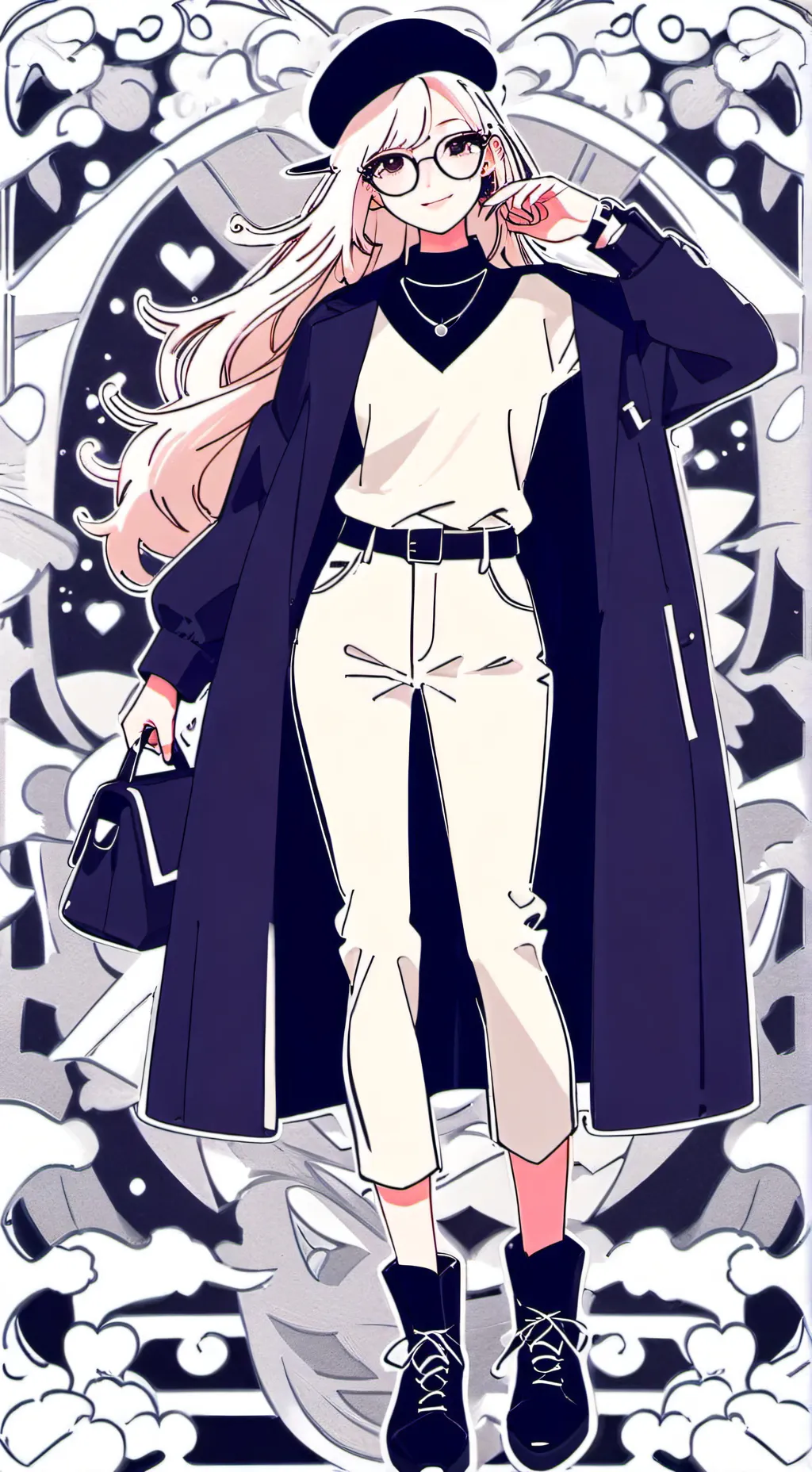 ai character: el amor bonito background