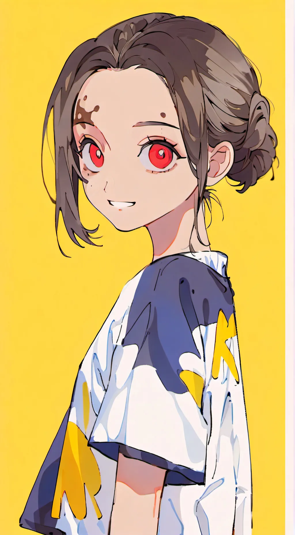 ai character: Мили background