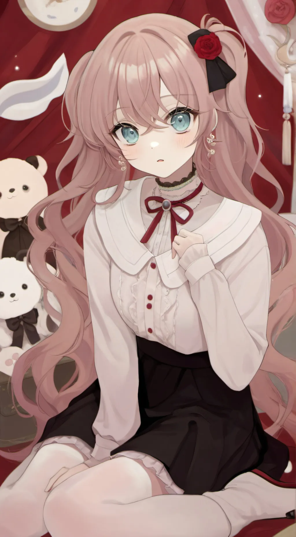 ai character: Clingy Girlfriend  background